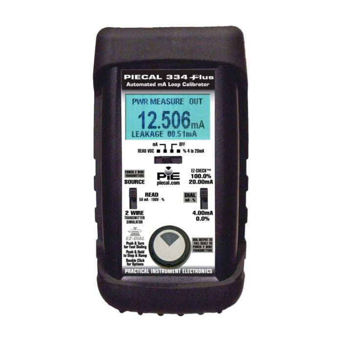 PIE 334PLUS for Rent, Automated 4-20mA Loop Calibrator with NIST, Boot