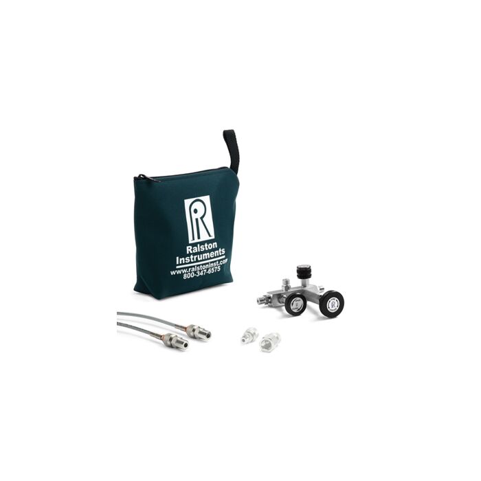 Ralston Instruments QSCM-1MSA-20-2 Manifold, 1/8" MNPT