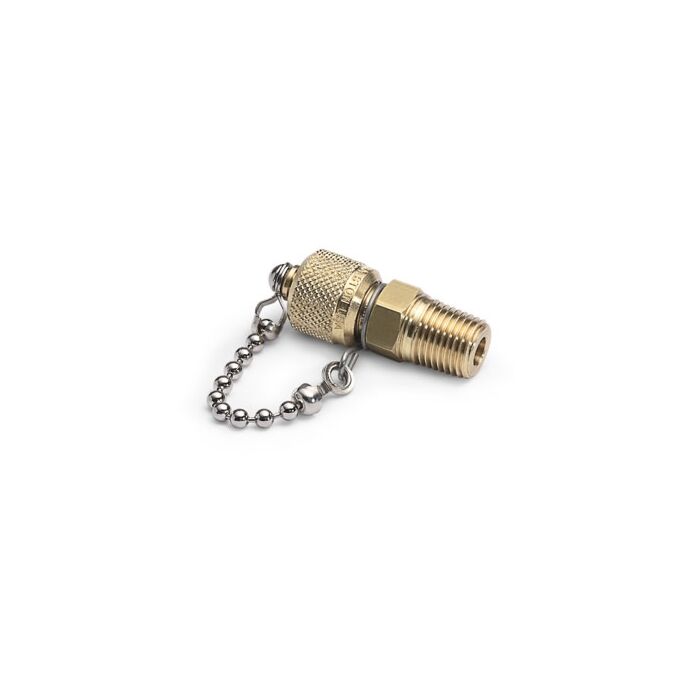 Ralston Instruments QTFT-2MB0-RT 1/4" Male BSPT (ISO 7/1) x Male QT Adapter