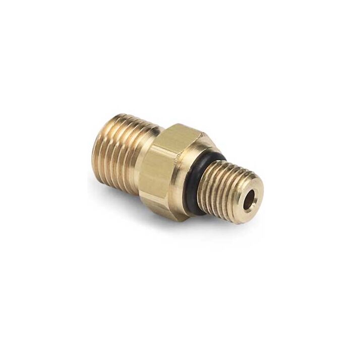 Ralston Instruments QTHA-3SB1 Male Quick-test with Check Valve, Brass