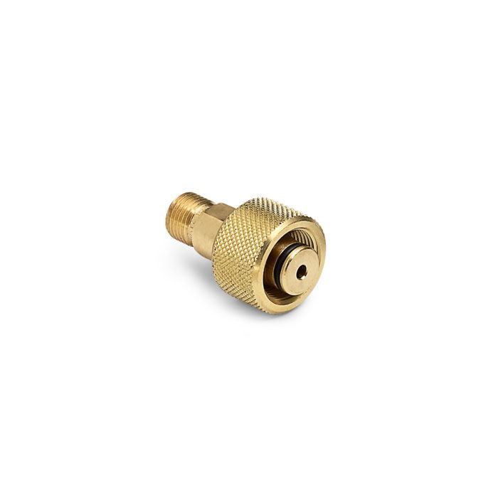 Ralston Instruments QTHA-4TB0 1/2" Tube Fitting x Male Quick Test, No Check Valve Adapter