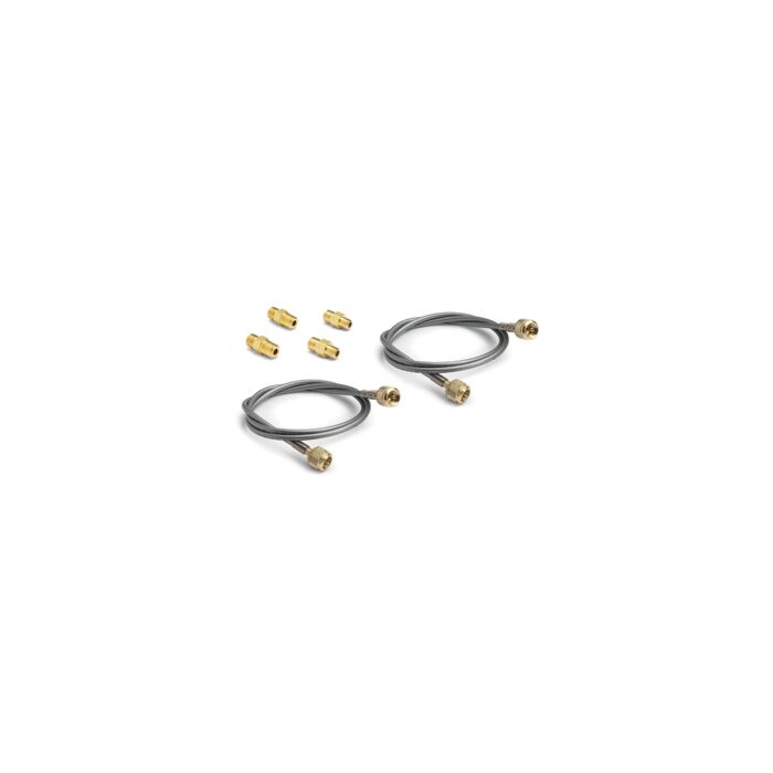 Ralston Instruments QTHA-KIT6-6FT High Pressure Hose Kit, 6000PSI Brass, 6'