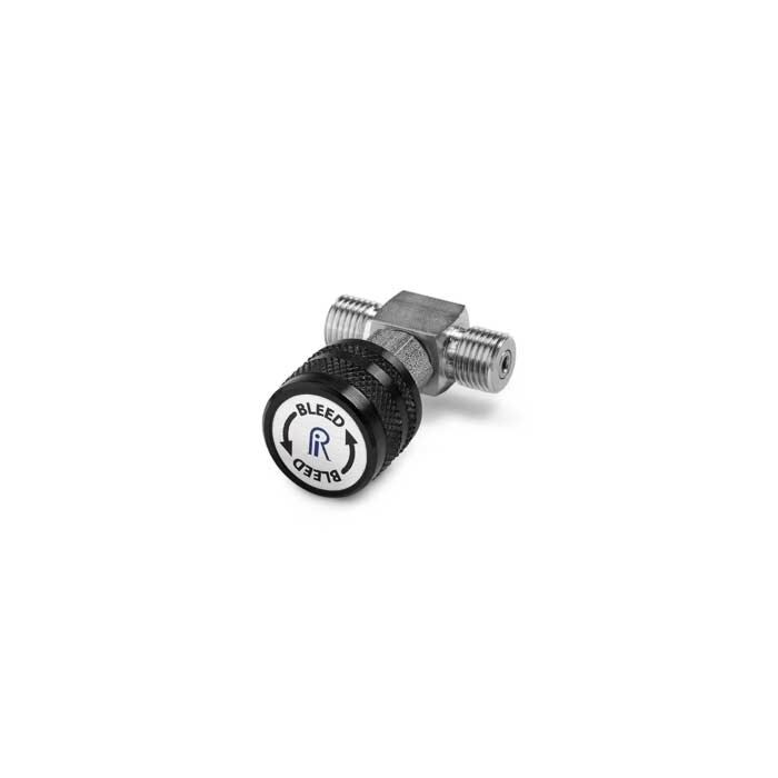 Ralston Instruments QTHA-TVLS In-line Vent Valve, Male QT x Male, Stainless Steel