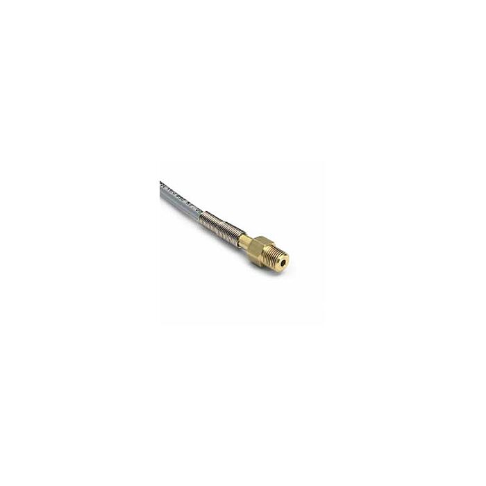 Ralston Instruments 1M1M-HOS-3FT Quick-test Hose, 1/8" NPT, Brass Hose Ends, 3'
