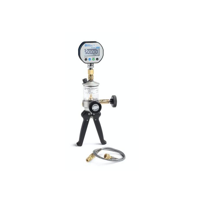 Ralston Instruments QTHP Hydraulic Hand Pump, 5K PSI/35mPa Digital Pressure Gauge, 1KPSI
