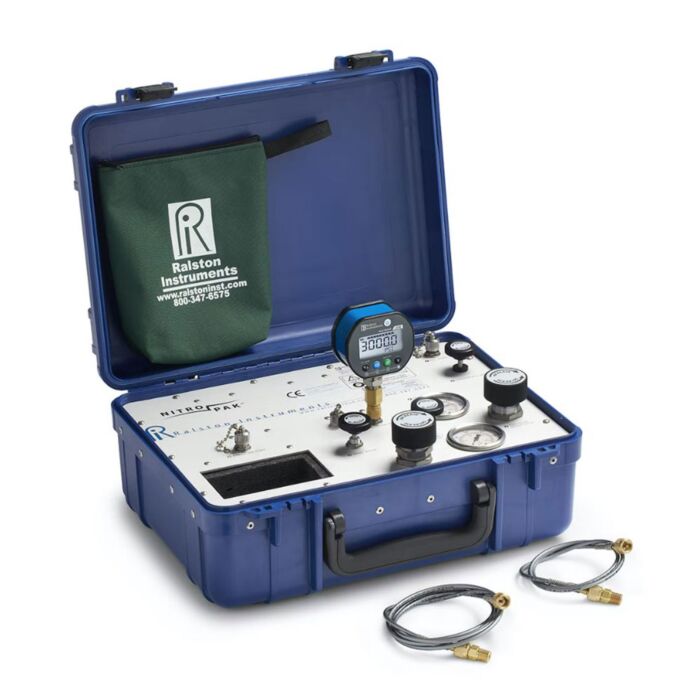 Ralston Instruments NPAK-KIT2-GP Nitropak, LC20, Adapter, 2 hoses and Process connections