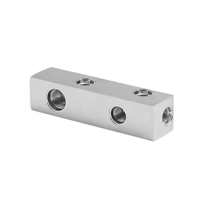 Ralston Instruments QSCM-0024 QSCM Calibration Manifold Body Stainless Steel