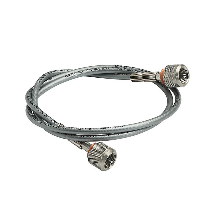 Ralston Instruments QSQS-HOS-10FT Quick-test 6900PSI Hose, Stainless Steel Hose Ends, 10'