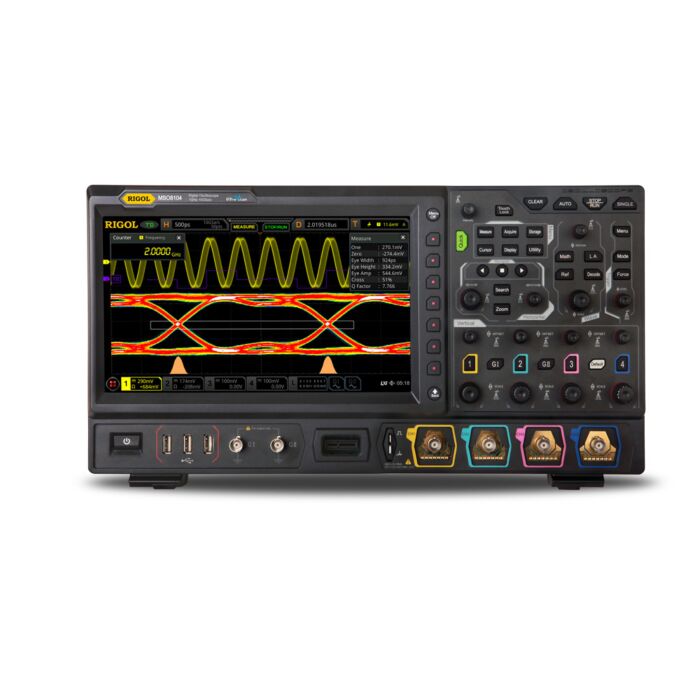 Rigol MSO8104 Mixed Signal Oscilloscope, Digital, w/ 1 GHz Bandwidth