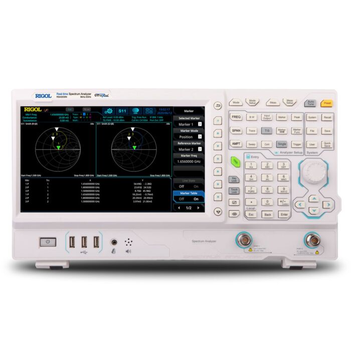 Rigol RSA3030N 3.0 GHz Real-Time Spectrum Analyzer w/10MHz RTBW-VNA Cap.