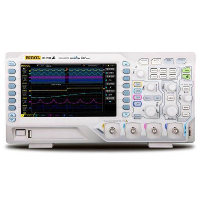 RIGOL DS1104Z for Rent, 100MHz Digital Oscilloscope with 4 Channels & 12Mpt Memory