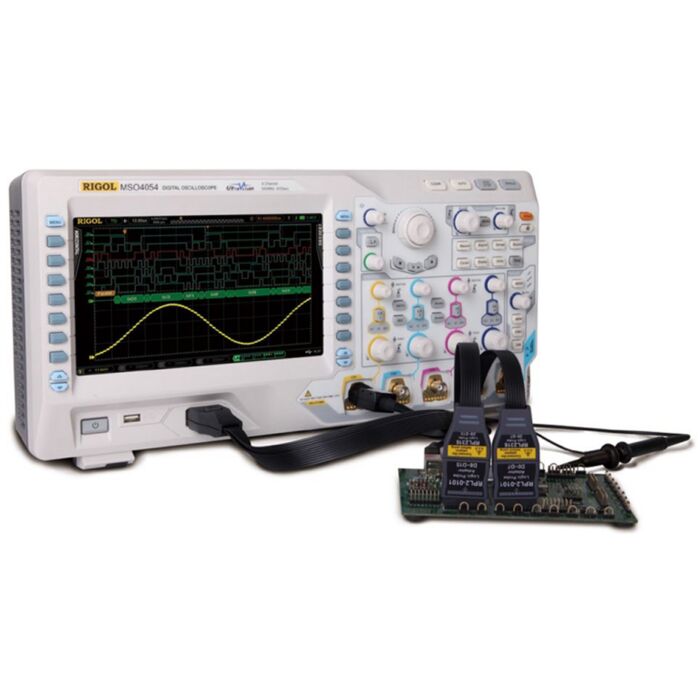 RIGOL MSO4054 for Rent, 500MHz 4-Channel Mixed Signal Oscilloscope, 4GSa/s