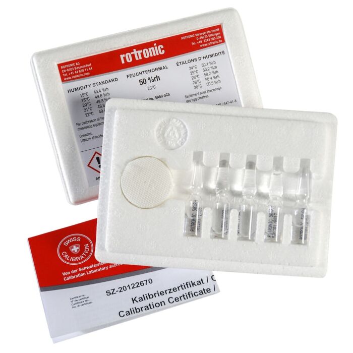 Rotronic EA35 Humidity Standard, 35%RH Box/5 Vials