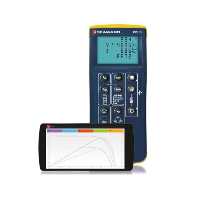 Seaward PV210 Solar PV Test Kit, Checks I-V Curve