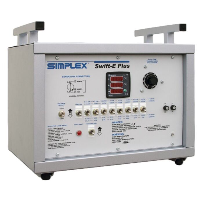 Simplex SWIFT-E PLUS for Rent, Portable AC Load Bank, 15kW 