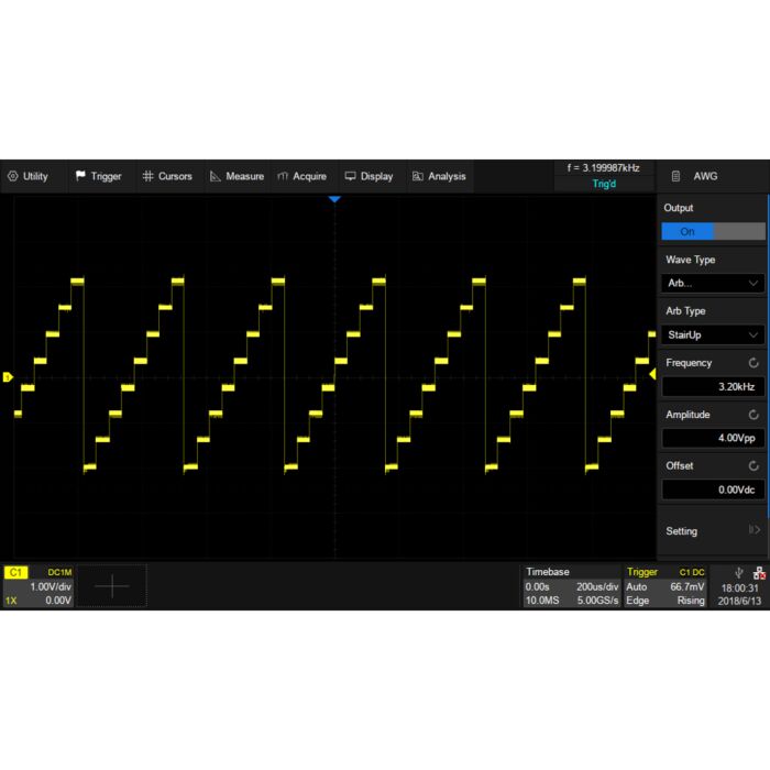 Siglent SDS6000L-FG 25 MHz Function/Arbitrary Waveform Generator 