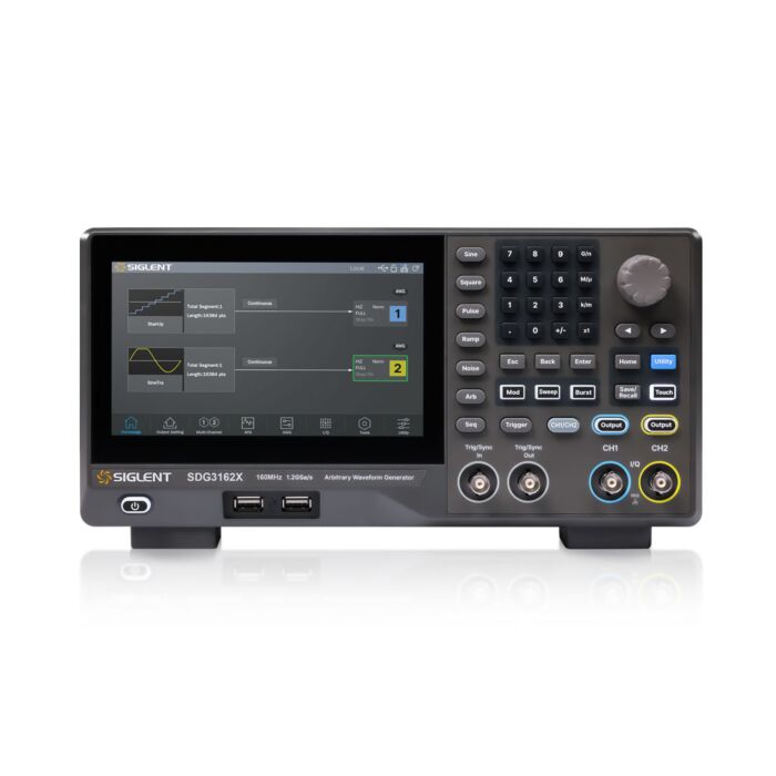 Siglent SDG3162X 160MHz, 2 Channel, 1.2GSa/sec Function/Arbitrary Waveform Generator