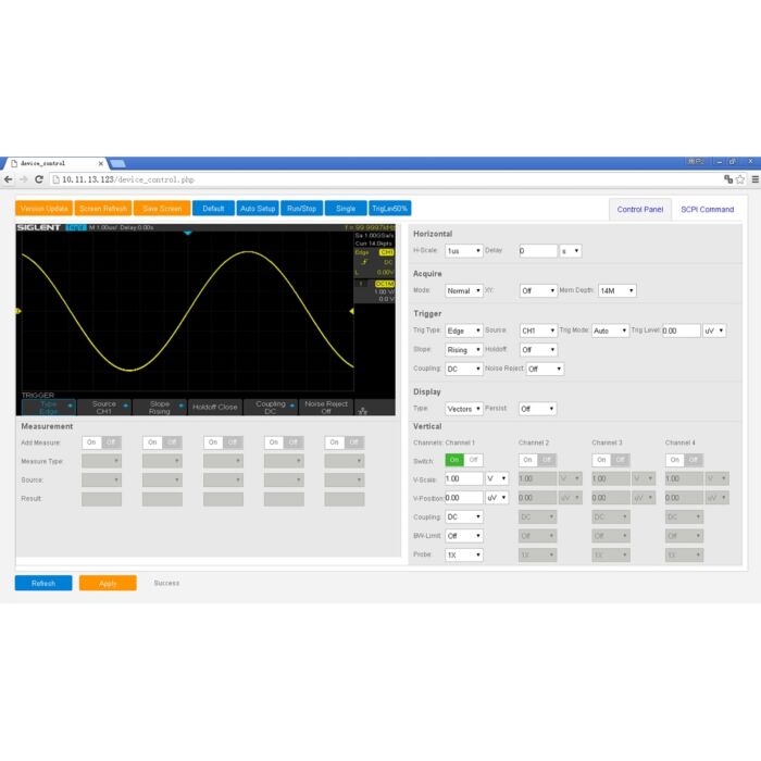 Siglent SDS1000X-E-FG 