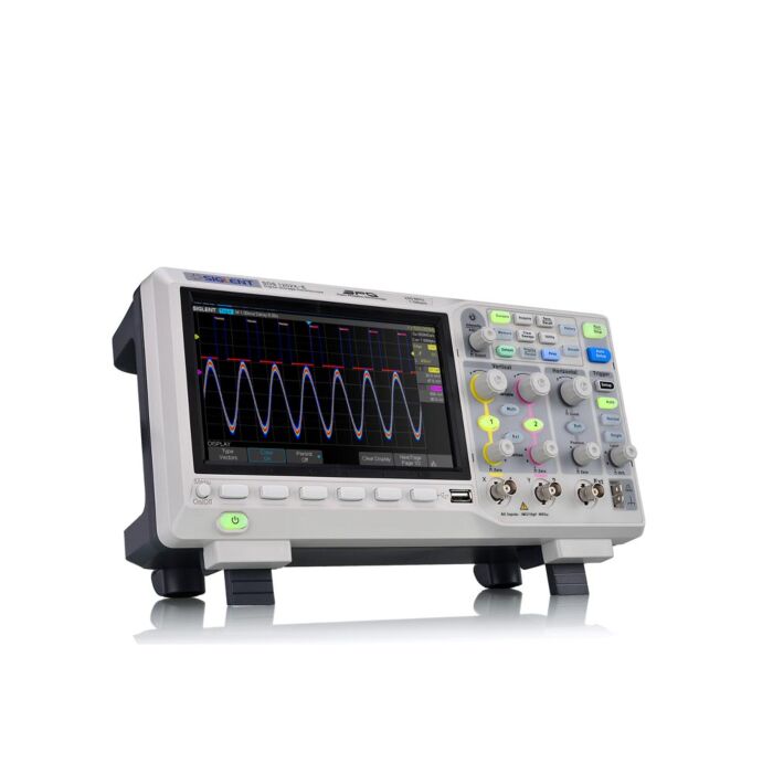 Siglent SDS1202X-E Super Phosphor Oscilloscope, 200 MHz, 1 GSa/s, 14 Mpts