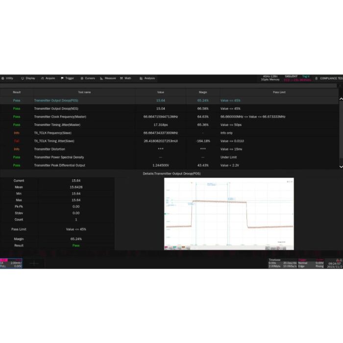 Siglent SDS7000A-CT-1000BASE-T1 Compliance Testing, For SDS7000A Oscilloscopes