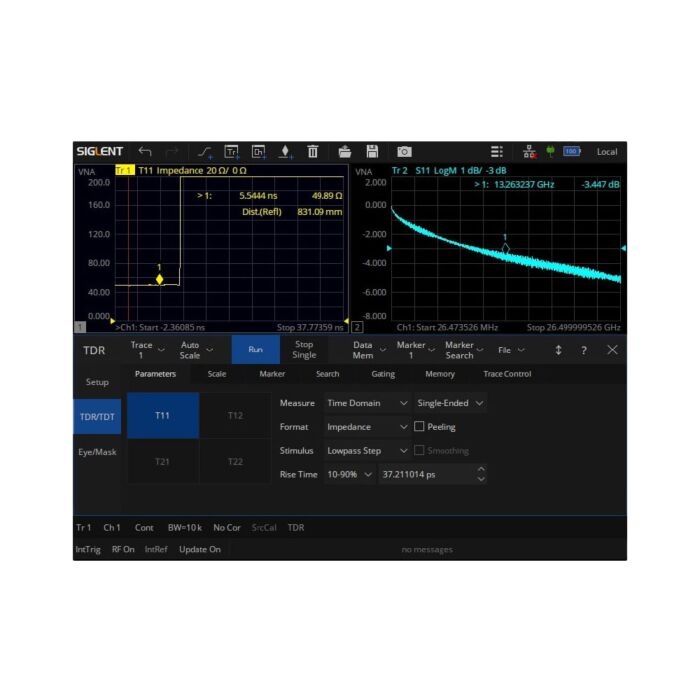 Siglent SHN900-TDR Enhanced Time Domain Analysis (SW)