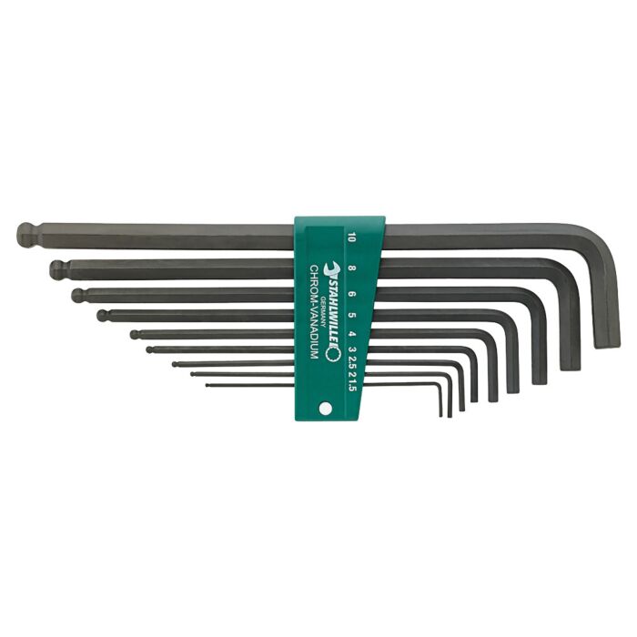 Stahlwille 10767A/8 96435701 Ball Ended Hexagon Key Wrenches