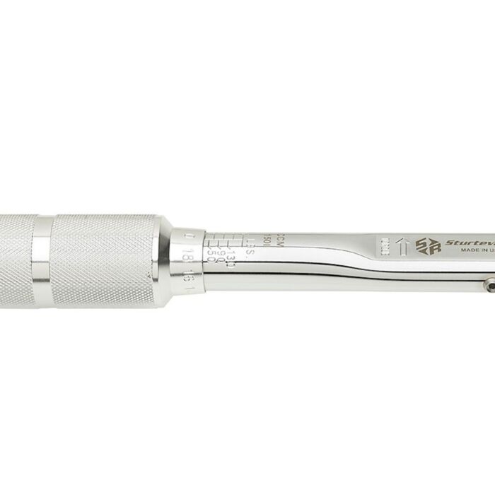 Sturtevant Richmont Adjustable Torque WrenchRatchet Head,1/4"Drive