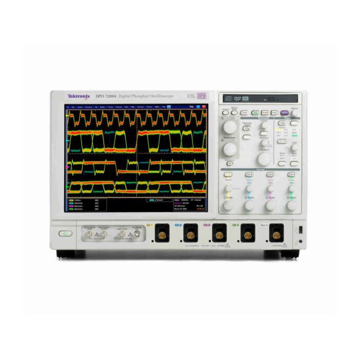 Tektronix DPO70604 for Rent, Digital Phosphor Oscilloscope, 6GHz, 4 Channels, 25GS/s