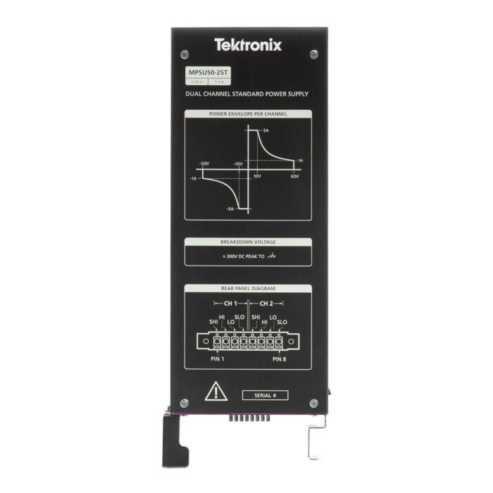 Tektronix MPSU50-2ST PSU Module, 50W, 50V, 5A, 2 channels, Power Supply