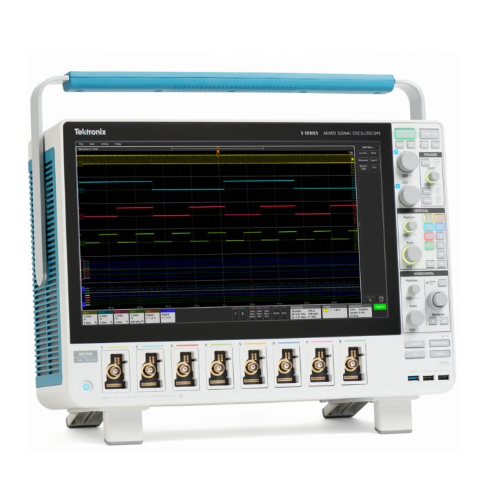 Tektronix MSO58/5-BW-2000 for Rent, Mixed Signal Oscilloscope, 2GHz 8-Flex Channels