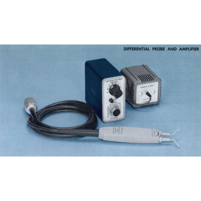 Tektronix P6046 for Rent, 100 MHz Active Differential Probe System, Probe & Amplifier
