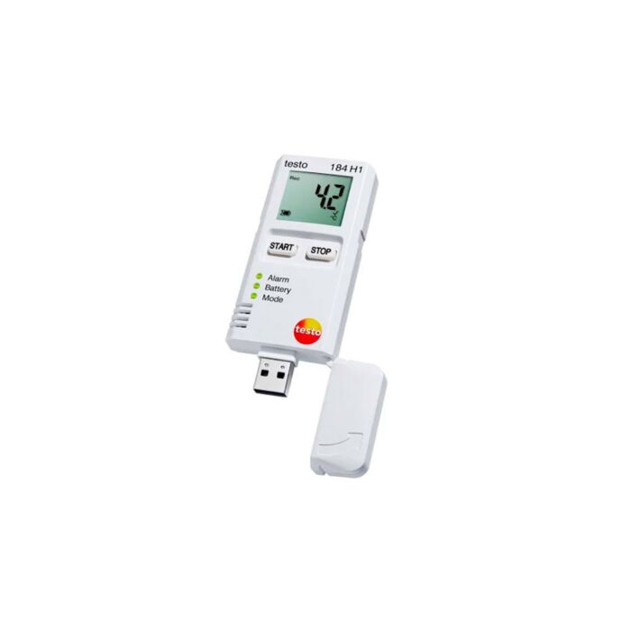 Testo 184 H1 Temperature & Humidity USB transport datalogger, LCD Display