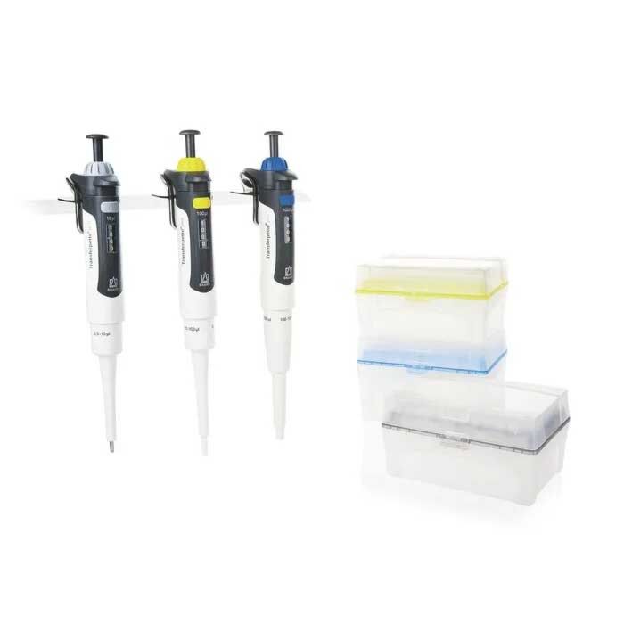 BRANDTECH Transferpette pro Starter Kit Standard 10, 100, 1000 ul