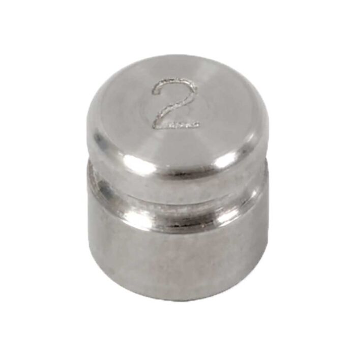 Troemner 1332W 2 g Class F Test Weight with NVLAP Certificate