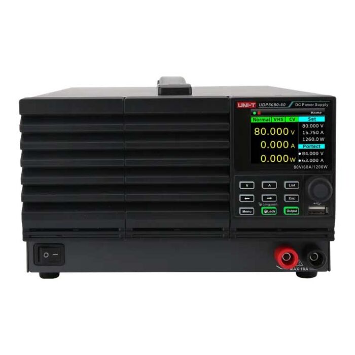 UNI-T UDP5080-60 Programmable DC Switching Power Supply, 1 Channel, 1200W, 80V/60A