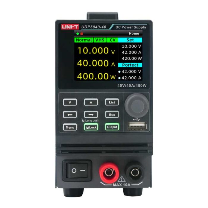 UNI-T UDP5160-8 Programmable DC Switching Power Supply, 1 Channel, 400W, 160V/8A