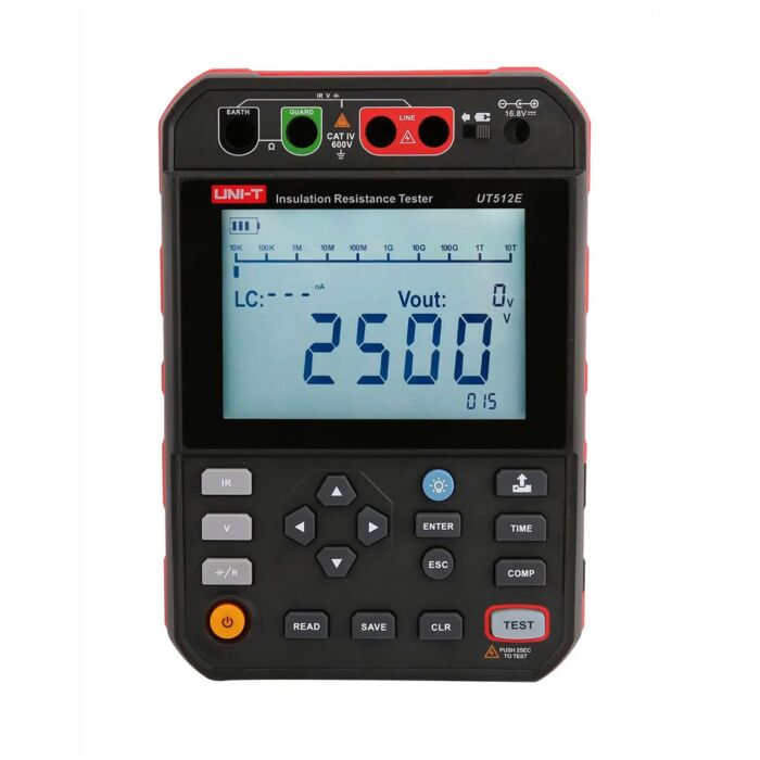 UNI-T UT512E 2500V Digital Insulation Resistance Tester