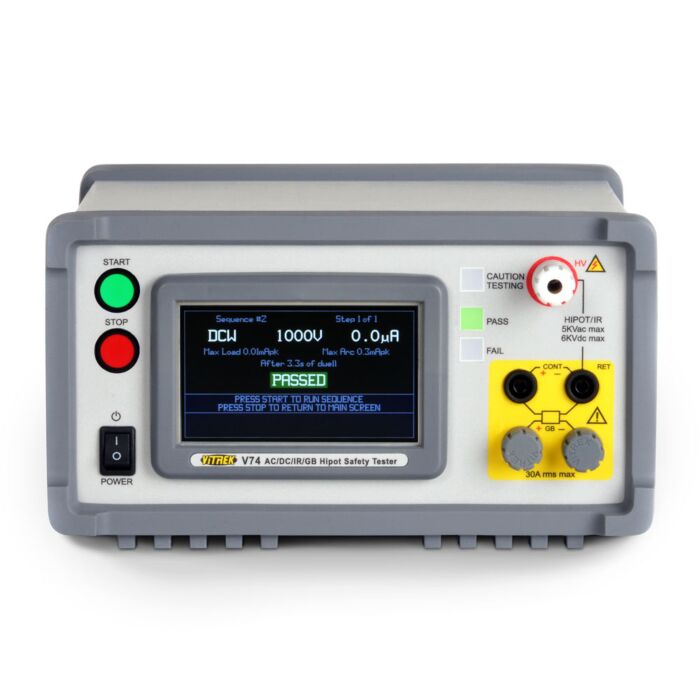 Vitrek V79 Ground Bond Tester, 1 to 30Arms, 50/60Hz