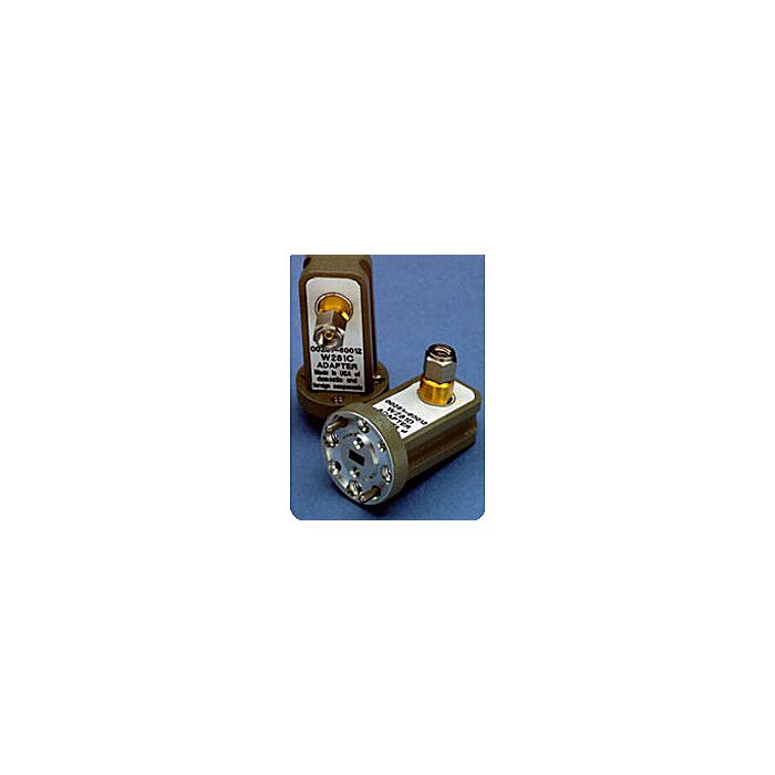 Keysight W281C Coaxial to Waveguide Adapter, 1.0mm Female to WR-10, 75-110GHz
