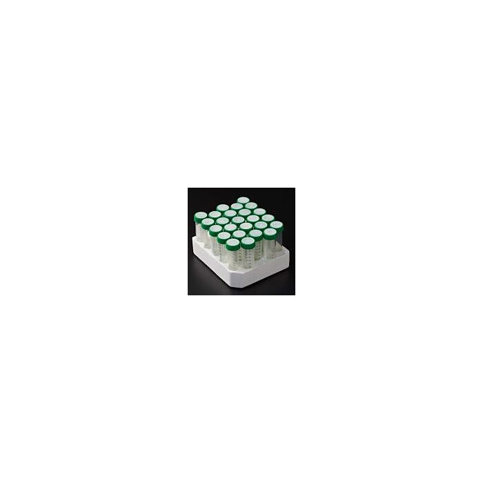 Celltreat 50mL Centrifuge Tube, Marking Spot Caps - Foam Rack, Sterile, cs/300