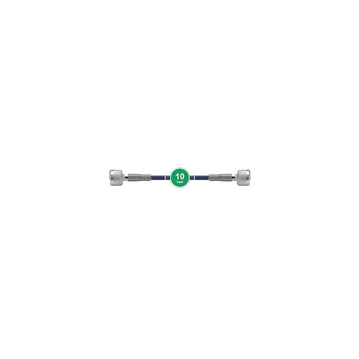Ralston Instruments XTXT-HOS-10FT Quick-test XT 10000PSI Hose, Stainless Steel Hose Ends, 10ft