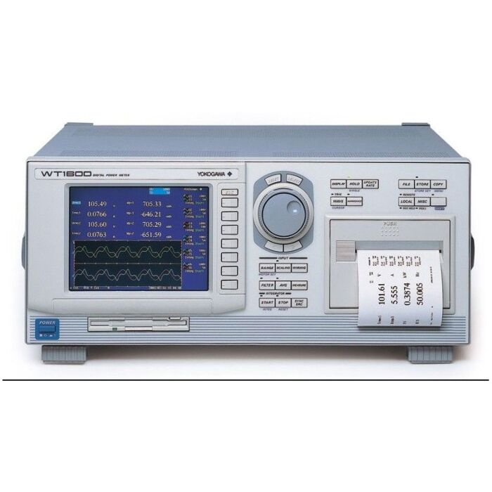 Yokogawa WT1600 for Rent, Digital Power Meter, 100-120, 200-240 VAC, 0.5 Hz to 1 MHz