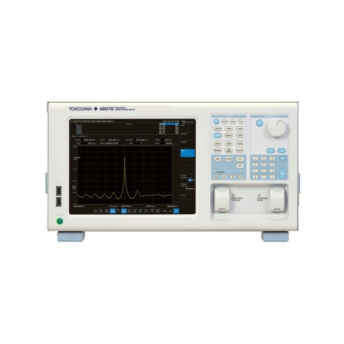 Yokogawa AQ6375E for Rent, Optical Spectrum Analyzer, up to 2500 nm, +20 dBm to -70 dBm