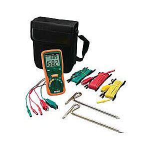 Extech 382252 Earth Ground Resistance Tester Kit
