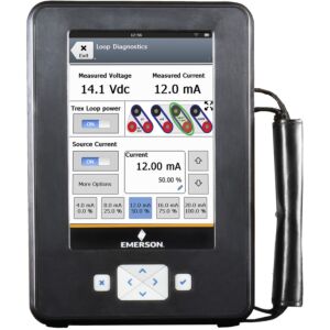 Emerson TREXLFPKL9S3S Device Communicator PLUS with HART & Fieldbus, IS, 3 Year Standard Support & Case