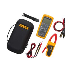 Fluke 283FC/PV CAT III 1500V Solar Kit, Includes Multimeter, Current Clamp & Connectors