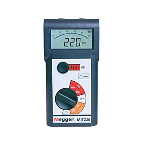 Megger MIT220 Handheld Insulation Tester, 500VDC