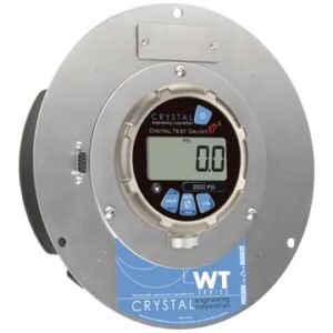 Crystal WT1KPSI-1000 6 Inch Panel Mount Gauge, 1000 PSI