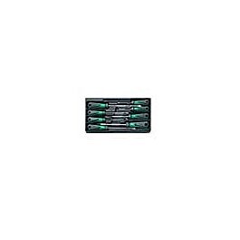 Stahlwille 96489210 DRALL Dreikomponentengriff 6-tlg Schraubendreher Set – Hochwertig, Langlebig