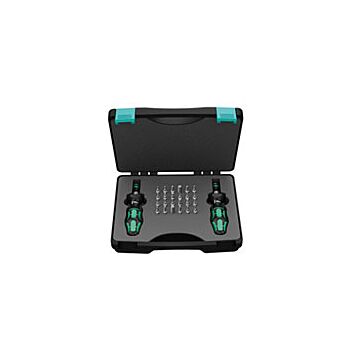 Wera Tools 74738 24 pc Torque Screwdriver/Bit Set